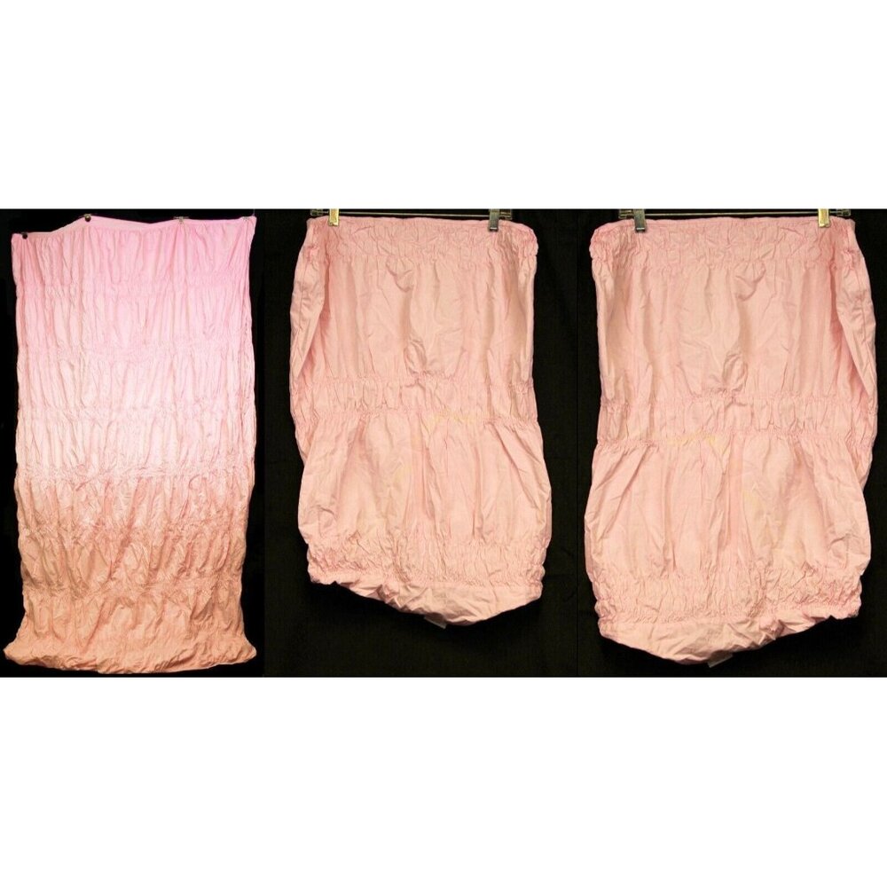 3 pc SImply Shabby Chic Rachel Ashwell Full Duvet Cover Pillow Sham Case Ruched